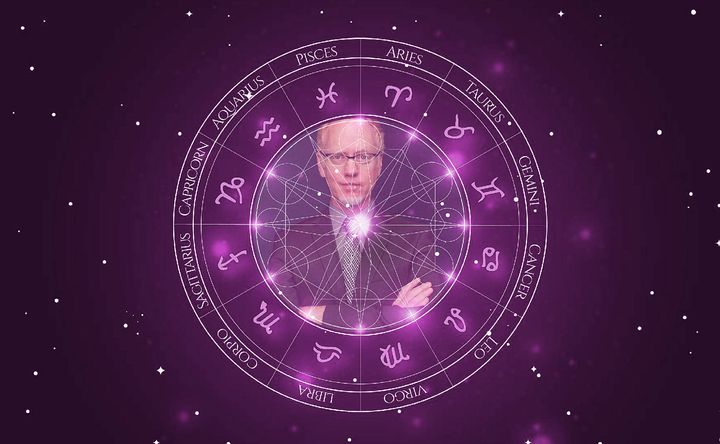 Imagem representando o mapa astral de Patrick Bristow
