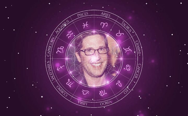 Imagem representando o mapa astral de Spike Feresten