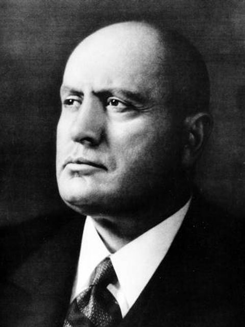 Benito Mussolini Foto de Benito Mussolini