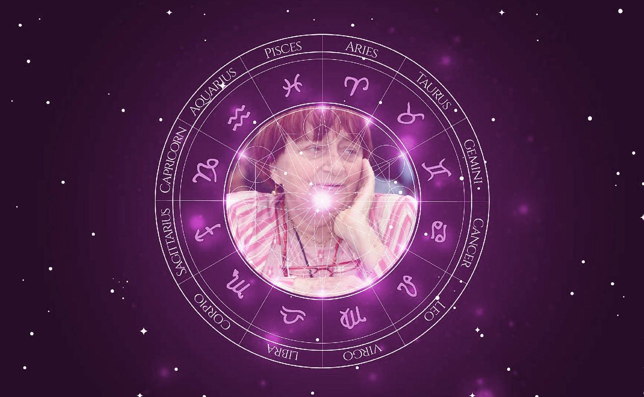 Imagem representando o mapa astral de Agnès Varda