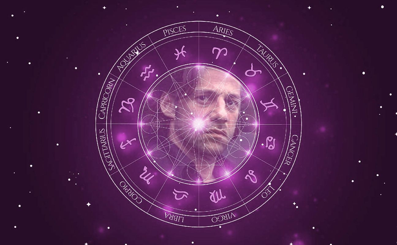 Imagem representando o mapa astral de Birol Ünel