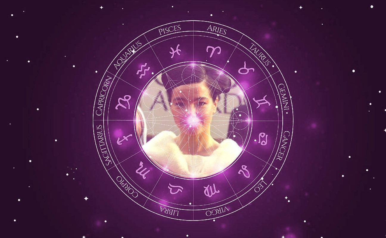 Imagem representando o mapa astral de Björk