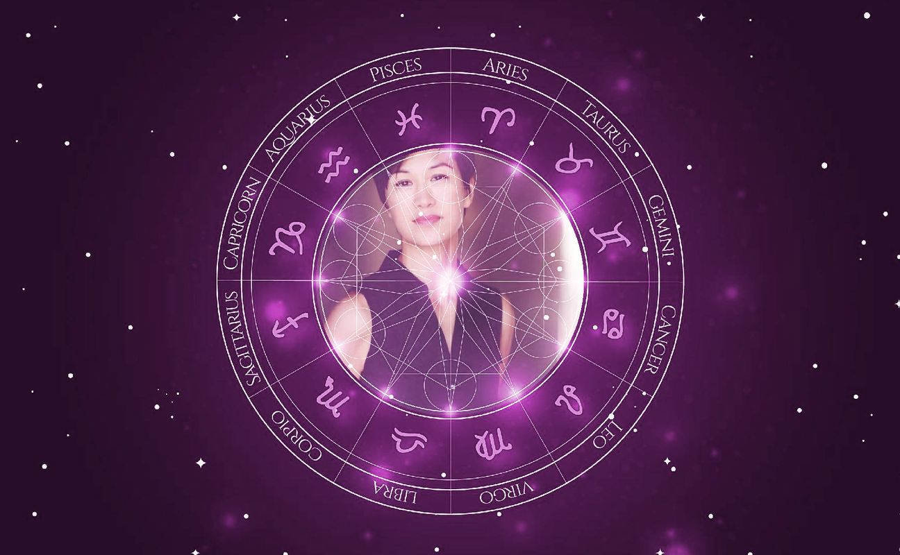Imagem representando o mapa astral de Cindy Cheung