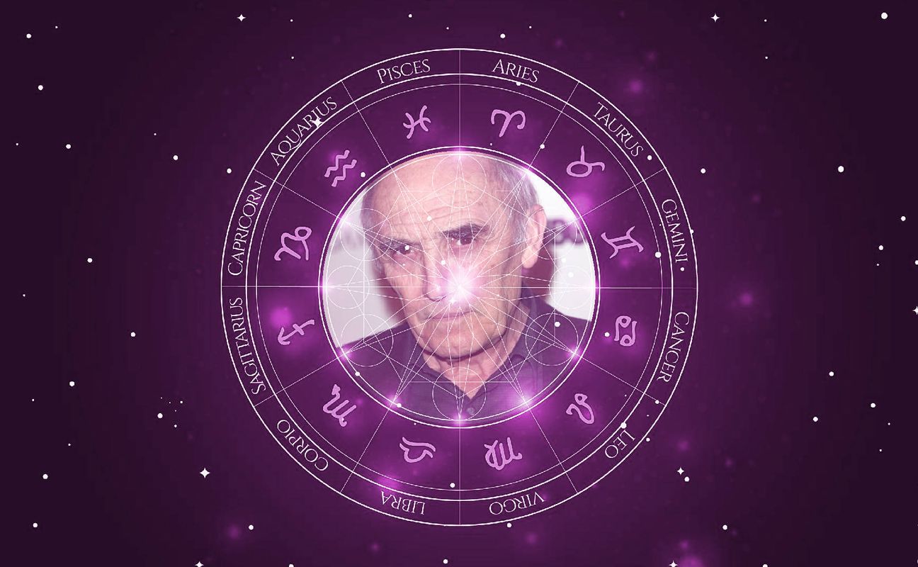 Imagem representando o mapa astral de Donald Sumpter