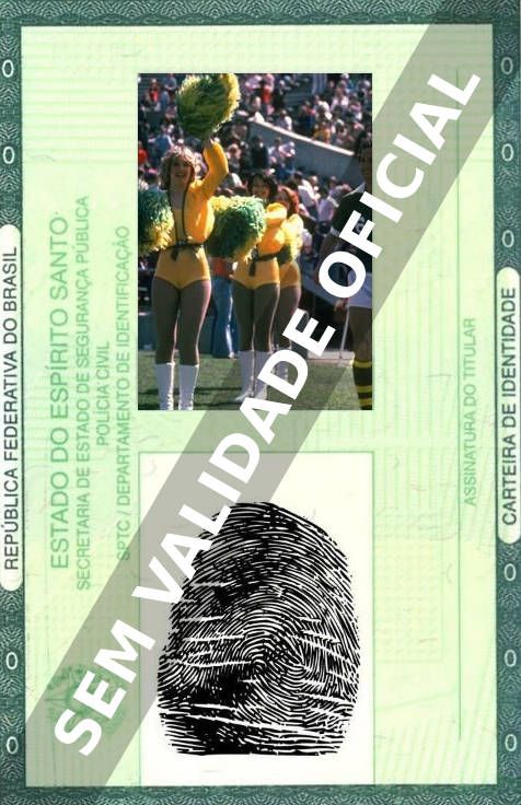 Imagem hipotética representando a carteira de identidade de Franz Beckenbauer