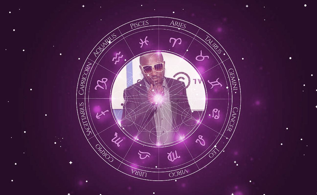 Imagem representando o mapa astral de Hannibal Buress