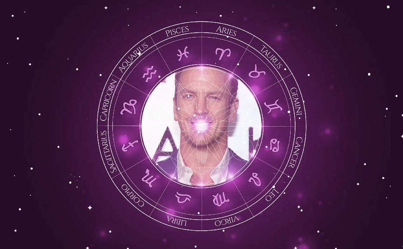 Imagem representando o mapa astral de Josh Randall