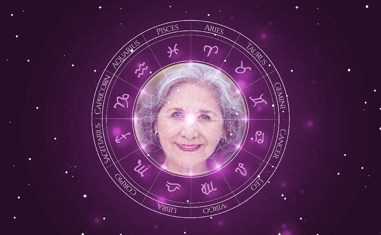 Imagem representando o mapa astral de Julia Vera