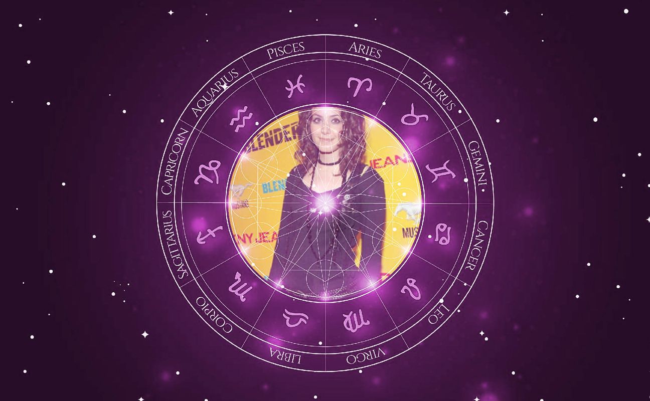 Imagem representando o mapa astral de Katie Melua