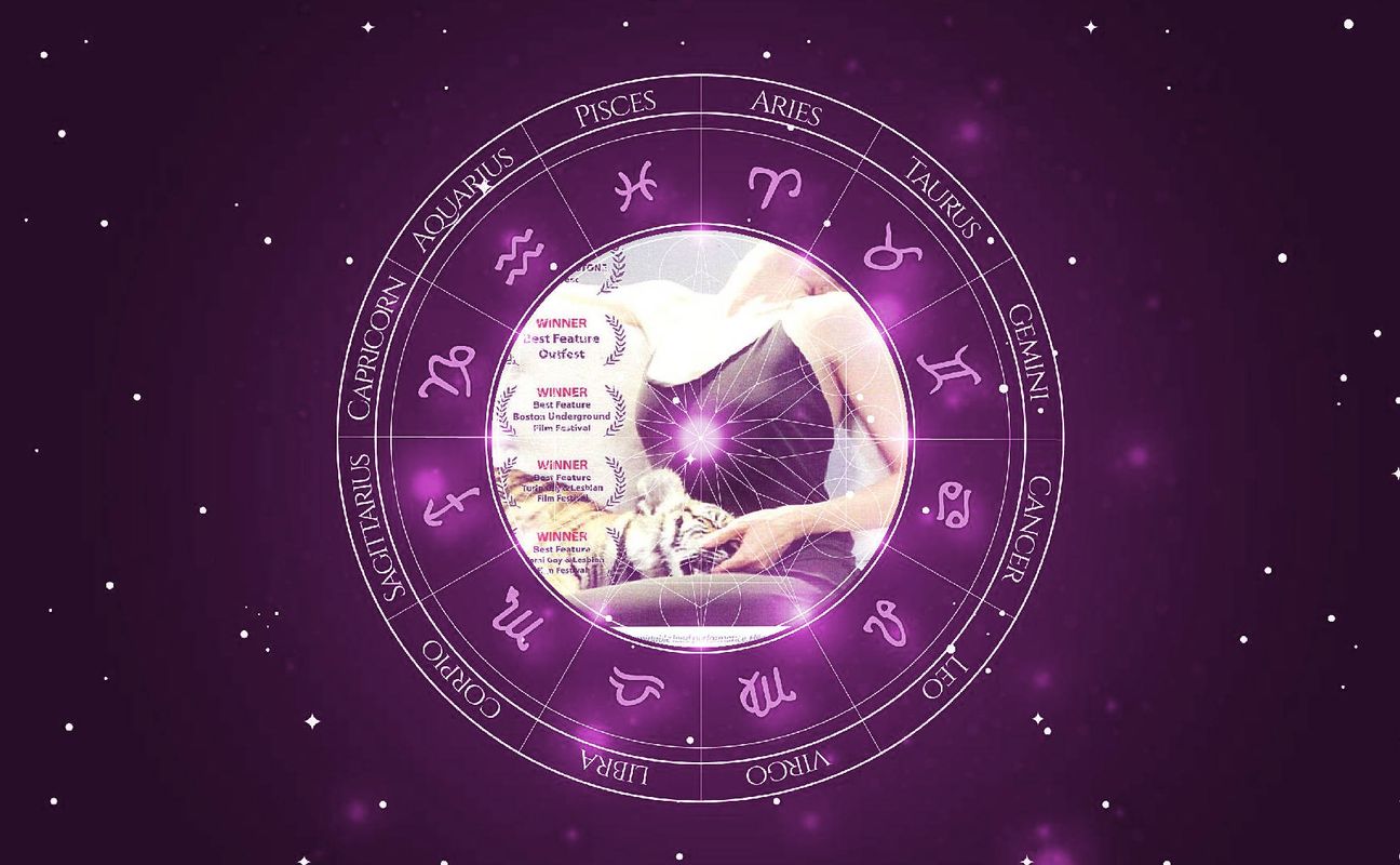 Imagem representando o mapa astral de Katy Selverstone