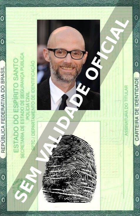 Imagem hipotética representando a carteira de identidade de Moby