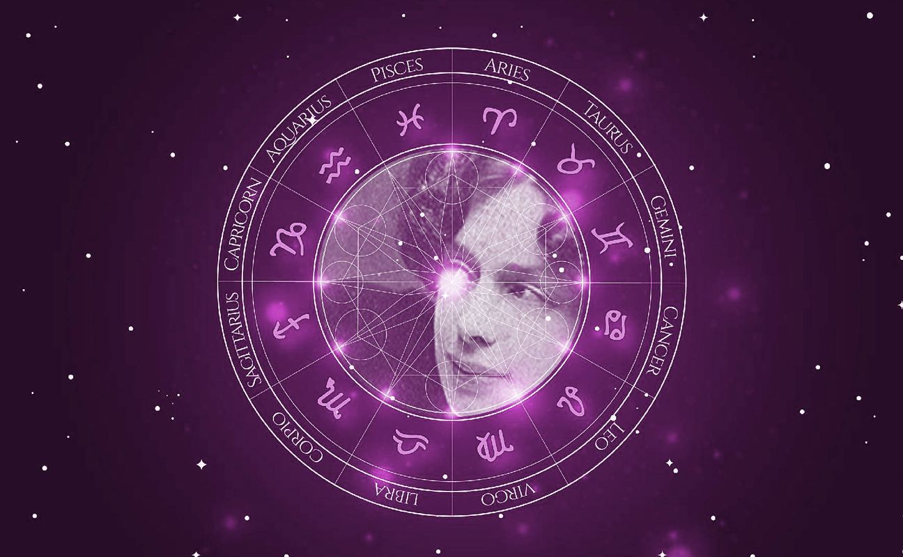 Imagem representando o mapa astral de Mrs. Harry Houdini
