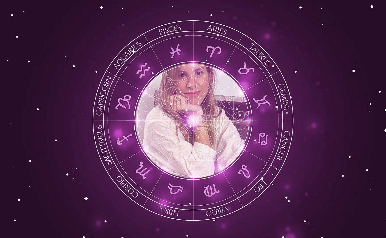 Imagem representando o mapa astral de Shantal
