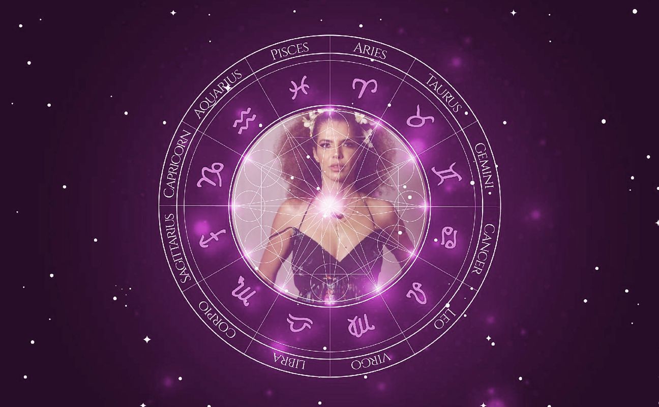 Imagem representando o mapa astral de Vanessa da Mata