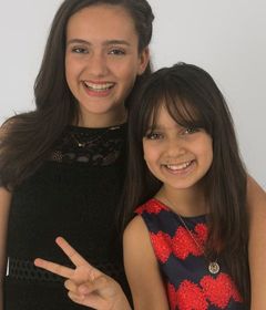 Foto de Maria Clara e Mariana