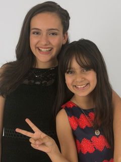 Foto de Maria Clara e Mariana