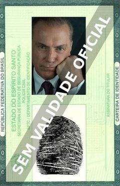 Imagem hipotética representando a carteira de identidade de Al Sapienza