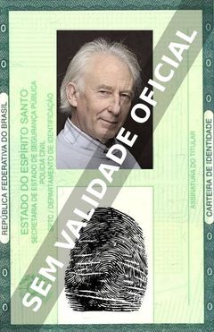 Imagem hipotética representando a carteira de identidade de Albert Boadella