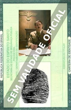 Imagem hipotética representando a carteira de identidade de Albert Welling