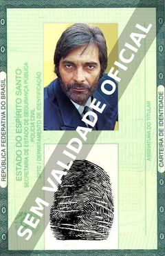 Imagem hipotética representando a carteira de identidade de Altair Lima