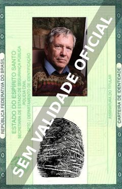 Imagem hipotética representando a carteira de identidade de Amos Oz