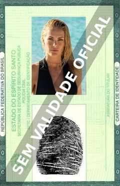 Imagem hipotética representando a carteira de identidade de Ana Hickmann