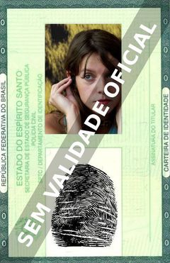 Imagem hipotética representando a carteira de identidade de Ana Moreira