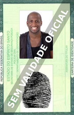 Imagem hipotética representando a carteira de identidade de André Marinho