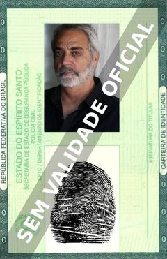 Imagem hipotética representando a carteira de identidade de Bart Braverman