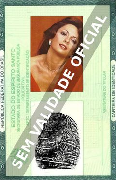 Imagem hipotética representando a carteira de identidade de Bibi Vogel