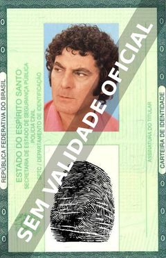 Imagem hipotética representando a carteira de identidade de Carlos Zara