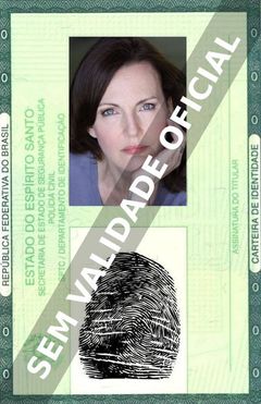 Imagem hipotética representando a carteira de identidade de Christina Rouner