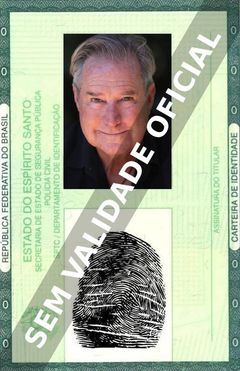 Imagem hipotética representando a carteira de identidade de D. David Morin