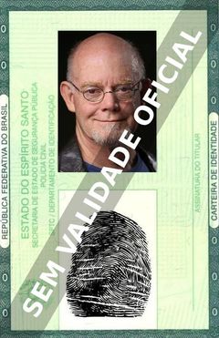 Imagem hipotética representando a carteira de identidade de David St. James