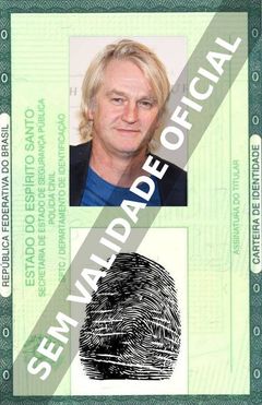 Imagem hipotética representando a carteira de identidade de Detlev Buck