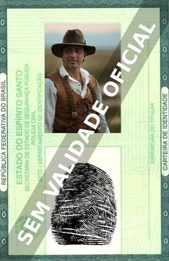 Imagem hipotética representando a carteira de identidade de Dev