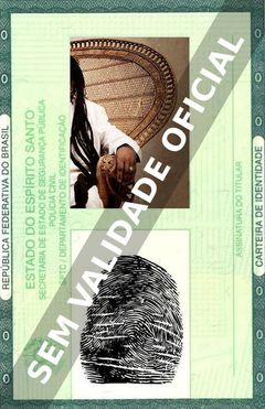 Imagem hipotética representando a carteira de identidade de Don Letts
