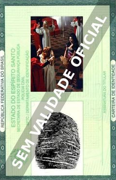 Imagem hipotética representando a carteira de identidade de Esmeralda Barros