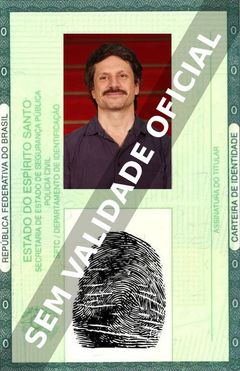 Imagem hipotética representando a carteira de identidade de Felipe Rocha