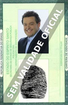 Imagem hipotética representando a carteira de identidade de Fernando Rocha