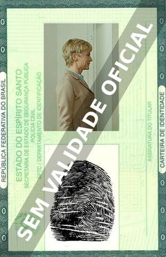Imagem hipotética representando a carteira de identidade de Harald Juhnke