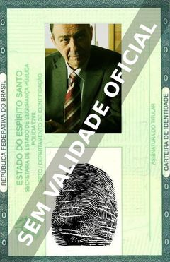 Imagem hipotética representando a carteira de identidade de Héctor Colomé