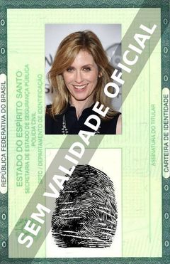 Imagem hipotética representando a carteira de identidade de Helen Slater