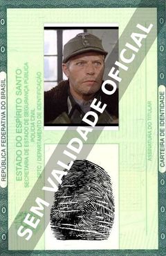 Imagem hipotética representando a carteira de identidade de Helmuth Schneider
