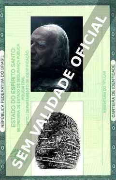 Imagem hipotética representando a carteira de identidade de J.J. Murphy