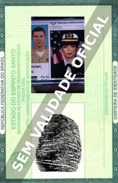 Imagem hipotética representando a carteira de identidade de Jason Sarcinelli