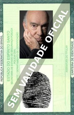 Imagem hipotética representando a carteira de identidade de João D'Ávila