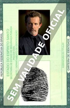 Imagem hipotética representando a carteira de identidade de John Novak