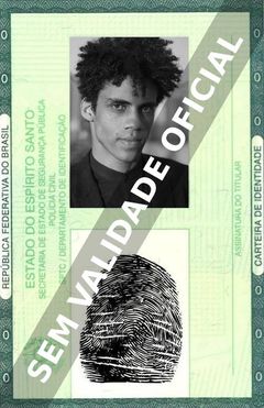 Imagem hipotética representando a carteira de identidade de Jorge Neto