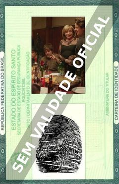 Imagem hipotética representando a carteira de identidade de Louise Marleau